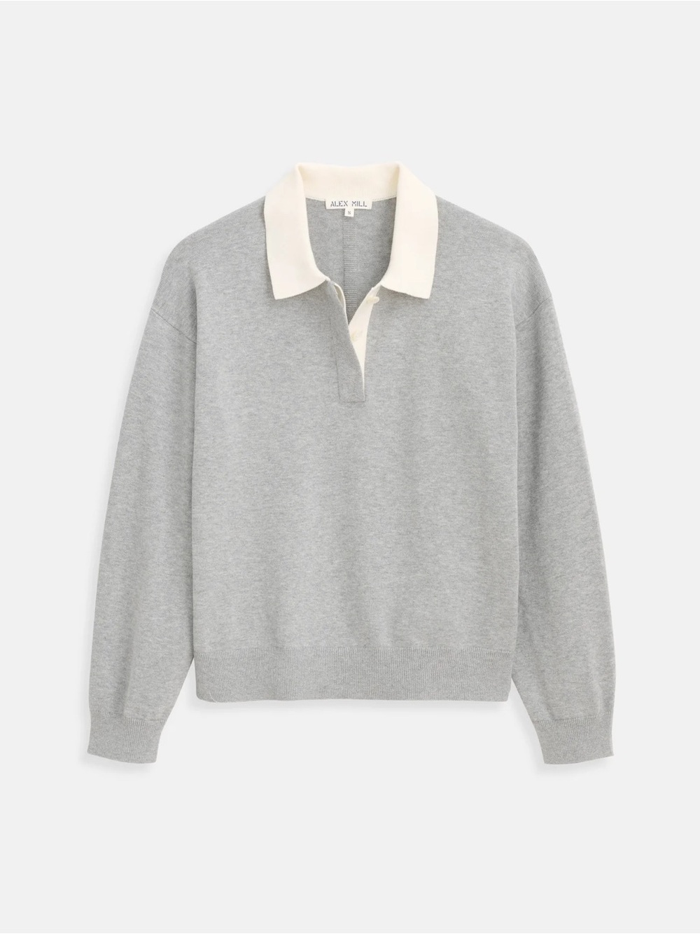 Alex Mill Bond St Polo In Cotton Cashmere Sweater size L